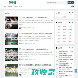 码中游 - 技术探索与编程乐园