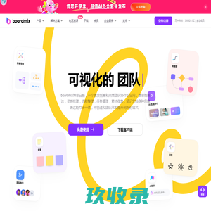 boardmix博思白板官网, AIGC在线生成, 多人协同思维导图, 流程图工具