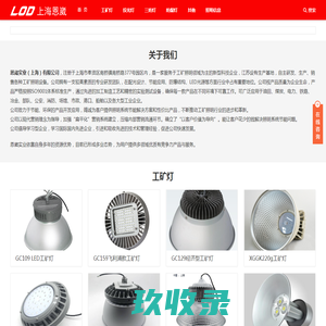 LED工矿灯_投光灯-上海恩崴工厂灯具厂家