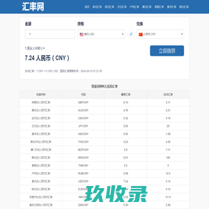 最新汇率查询_二二汇率网_弗羽网络