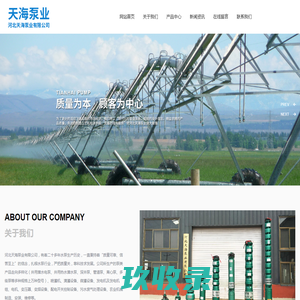 河北天海泵业有限公司,井用潜水电泵,管道泵