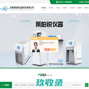 双级反渗透超纯水机-触摸屏超纯水系统-安徽莱柏锐仪器科技有限公司