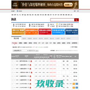 基金净值-最快的基金净值排行-和讯基金