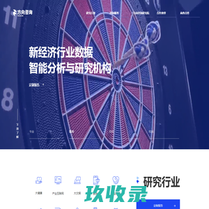方向咨询:新经济行业数据智能分析与研究机构
