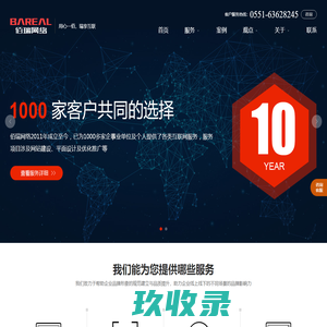 合肥网站建设，网站制作开发，立足安徽服务全国的合肥网络公司-佰瑞网络