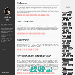 Jiajie Zhang - Index