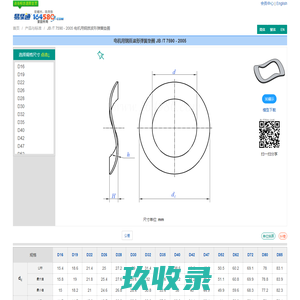 JB /T 7590 - 2005-电机用钢质波形弹簧垫圈- 易紧通
