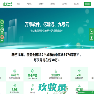 万维软件 | 建材ERP, 家居ERP, 陶瓷ERP, 家装整装ERP, 建材家居进销存, 建材家居CRM, 建材家居行业一站式数智化运营支撑平台