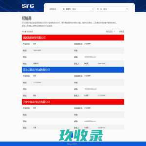 SFG经销商查询系统-淄博鼎瑞动力机械有限公司