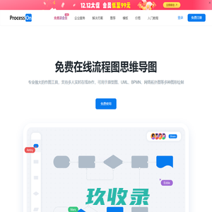 ProcessOn思维导图流程图-在线画思维导图流程图_在线作图实时协作