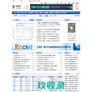 三七产业网 - 三七价格、三七行情与三七资讯服务平台 - 生意社三七频道