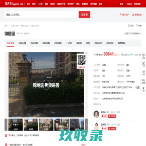 【北京锦绣园小区,二手房,租房】- 北京房天下
