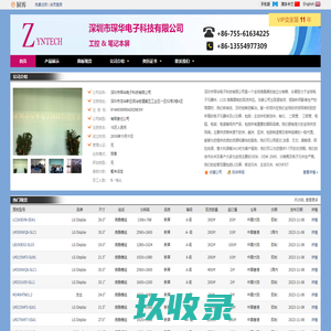 深圳市琛华电子科技有限公司 | 工业控制用液晶面板以及MONITOR液晶面板