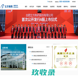 合肥立方制药股份有限公司