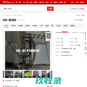 【北京华源一里8号院小区,二手房,租房】- 北京房天下