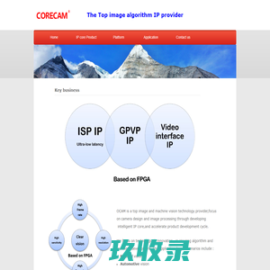 CORECAM超低延时ISP-深圳欧克曼技术有限公司
