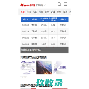 OFweek智能电网-智能电网行业门户