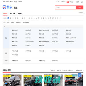 【汽车社区_汽车论坛_车友会】以车会友,有你更精彩-易车社区
