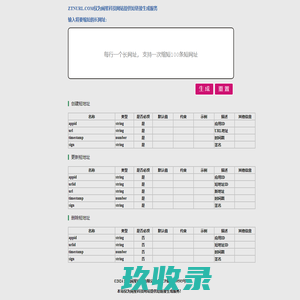 ZTNURL短网址-短链接生成