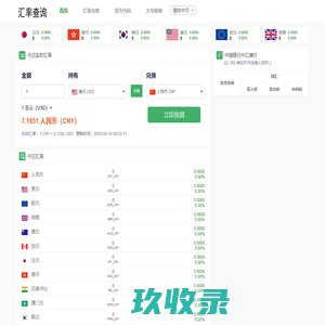 今日实时汇率查询_人民币汇率查询_美元汇率换算
