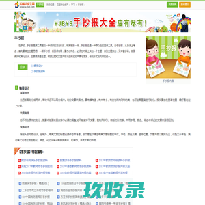 手抄报-中小学手抄报版面设计图大全