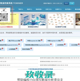 中医药数据挖掘系统-中医药数据挖掘系统 - 首页 -北京元素领域信息技术有限公司