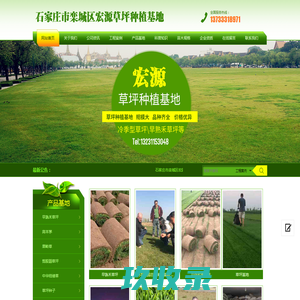 石家庄市栾城区宏源草坪种植基地